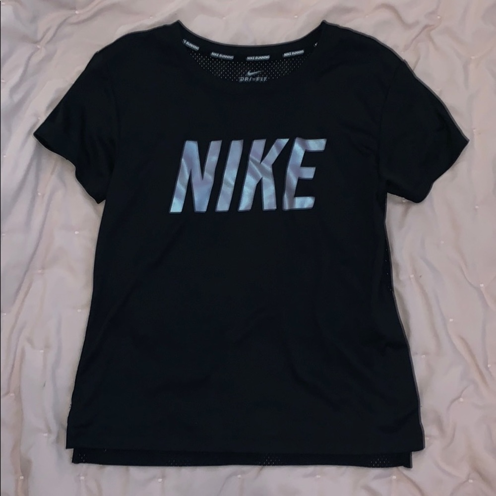 Nike mesh back workout top